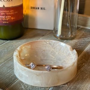 MICHAEL KORS- rose gold crystal flexi bracelet